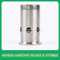 Sanitary vacuum air release breath valves